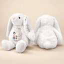 Easter, Gift For Grandkids, Grandma - Grandkids, Gift For Grandma, Love - Grandmother Granddaughter I Filled It With My Wishes - Personalized Soft Toy Bunny