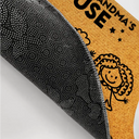 Gift For Grandpa,Gift For Grandma,Gift For Grandparents,Parents,Happy - Grandpa & Grandma's House Grandkids Spoiled Here - Personalized Doormat