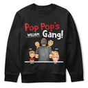 Gift For Husband,Gift For Yourself,Gift For Men,Gift For Uncle,Gift For Grandpa,Grandpa - Grandkids,Gift For Father,Dad - Children,Dad - Daughters (Young),Dad - Sons,Happy - Grandpa's Gang - Personalized T Shirt