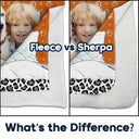 Gift For Yourself,Gift For Women,Gift For Men,Pet Lovers,Pet Mom,Pet Dad,Pet Couple,Dog Lovers,Dog Mom,Dog Dad,Dog Couple,Cat Lovers,Cat Mom,Cat Dad,Cat Couple,Custom Photo,Happy - Custom Photo Dog Cat Cuddling Blanket - Personalized Fleece Blanket, Sherpa Blanket