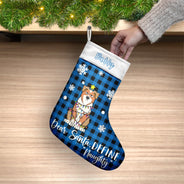 Dear Santa Define Naughty - Gift For Family - Personalized Christmas Stocking