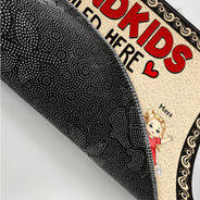 Grandkids Spoiled Here - Gift For Grandkids - Personalized Doormat