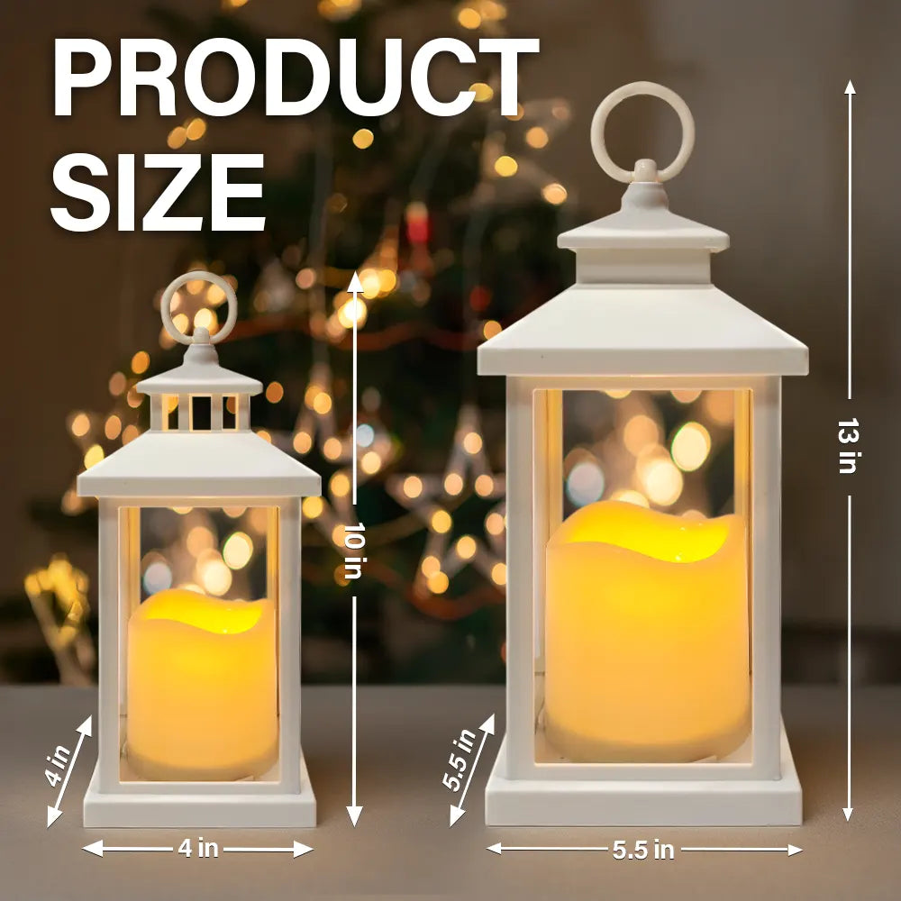 Mom - Daughters (Adult), Gift For Mother, Gift For Daughter, Love - The Love Between Mother & Daughters Is Forever - Personalized LED Candle Lantern