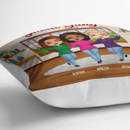 Best Friends We Are Like A Small Gang - Gift For BFF And Colleagues - Personalized Custom Pillow