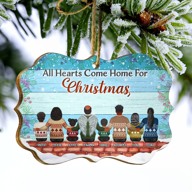 The Love Between Parents & Daughters Sons Is Forever - Christmas Gift For Mother And Father - Personalized Custom Wooden Ornament