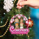 Congrats On Being My Bestie Chibi - Christmas Gifts For Besties, Friends - Personalized Custom Shaped Acrylic Ornament