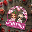 Congrats On Being My Bestie Chibi - Christmas Gifts For Besties, Friends - Personalized Custom Shaped Acrylic Ornament