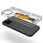 Together Since Couple Kissing - Loving, Anniversary Gift For Spouse, Husband, Wife - Personalized Clear Phone Case