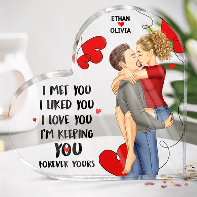 Heart Shaped Acrylic Plaque