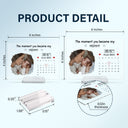 Custom Photo Calendar Mommy The Day You Became My Mommy - Gift For Mother - Personalized Horizontal Rectangle Acrylic Plaque