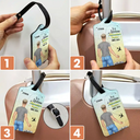Couple To A Lifetime Of Adventure Together - Personalized Combo 2 Luggage Tags