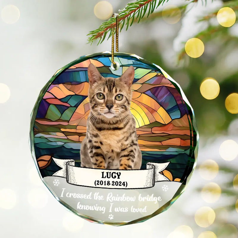 Custom Photo You Were My Favorite Hello And Hardest Goodbye - Personalized Circle Glass Ornament