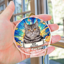 Custom Photo You Were My Favorite Hello And Hardest Goodbye - Personalized Circle Glass Ornament