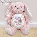 Easter, Happy, Gift For Kids, Parents - Happy Easter Bunny - Personalized Soft Toy Bunny