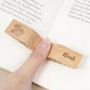 Gift For Yourself,Gift For Women,Gift For Men,Reading,Happy - Head In The Clouds Nose In A Book - Personalized Thumb Page Holder