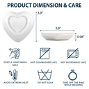 Gift For Women,Gift For Mother,Gift For Grandma,Love - 3D Metal Effect Birth Month Flowers Grandmas Moms Garden - Personalized Heart Ring Dish