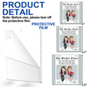 Funny, Gift For Bestie, Christmas - Here's To A White Christmas - Personalized Custom Shaped Acrylic Ornament