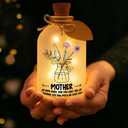 Gift For Mother, Gift For Grandma, Love - Hope Everytime You Light This Up Mom - Personalized Short Bottle Light