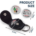 Gift For Couples,Gift For Wife,Gift For Girlfriend,Gift For Husband,Gift For Boyfriend - Hope Your Day Is As Nice As - Personalized Leather Pocket Hug