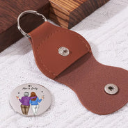 Gift For Mother, Mom - Daughters (Adult), Funny - I Always Need You Mom - Personalized Leather Pocket Hug