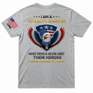 Veteran,Gift For Son,Gift For Men,America 250th,Independence Day,Gift For Yourself,Happy,Proud - I Am A Veteran’s Son Daughter - Personalized T Shirt