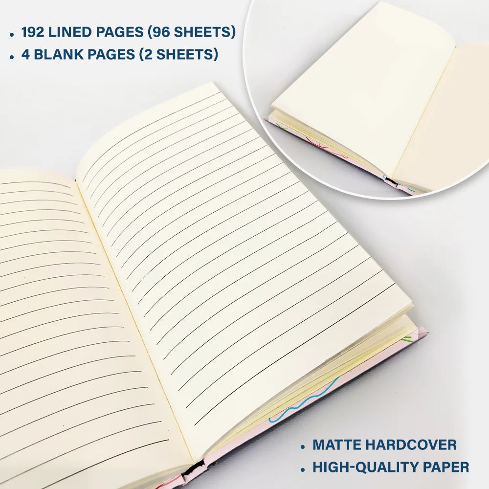 Gift For Yourself, Gift For Women, Gift For Men, Happy, Gift For Daughter, Gift For Bestie - I Am Affirmations - Personalized Hardcover Journal