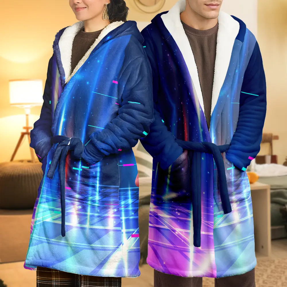 Gift For Yourself,Gift For Men,Gift For Women,Funny - I Am Gaming Do Not Disturb 3D Effect Gamer - Personalized Hooded Robe