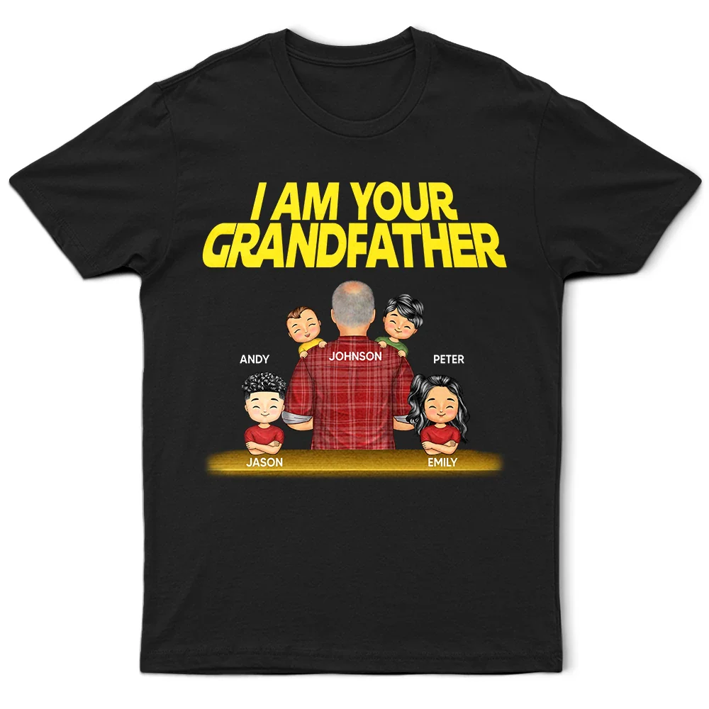 I Am Their GrandFather - Personalized T Shirt