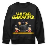 Happy,Gift For Grandpa - I Am Their GrandFather - Personalized T Shirt
