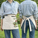 Gift For Women,Gift For Men,Happy,Gardening,Gift For Yourself,Gift For Mother,Gift For Father - I Just Want To Work In My Garden - Personalized Gardening Apron