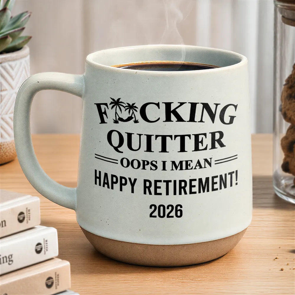 Gift For Men,Gift For Yourself,Humorous,Vector - I Mean Happy Retirement - Personalized Conical Mug