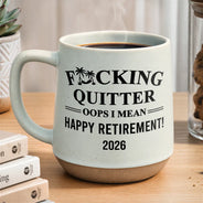 Gift For Men,Gift For Yourself,Humorous,Vector - I Mean Happy Retirement - Personalized Conical Mug
