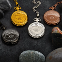 Love,Dad - Sons - I Would Choose You To Be My Son - Personalized Pocket Watch