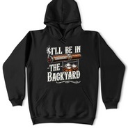 Top Market,Gift For Men,Gift For Yourself,Humorous,Custom Text - I'll Be In The Backyard - Personalized T Shirt
