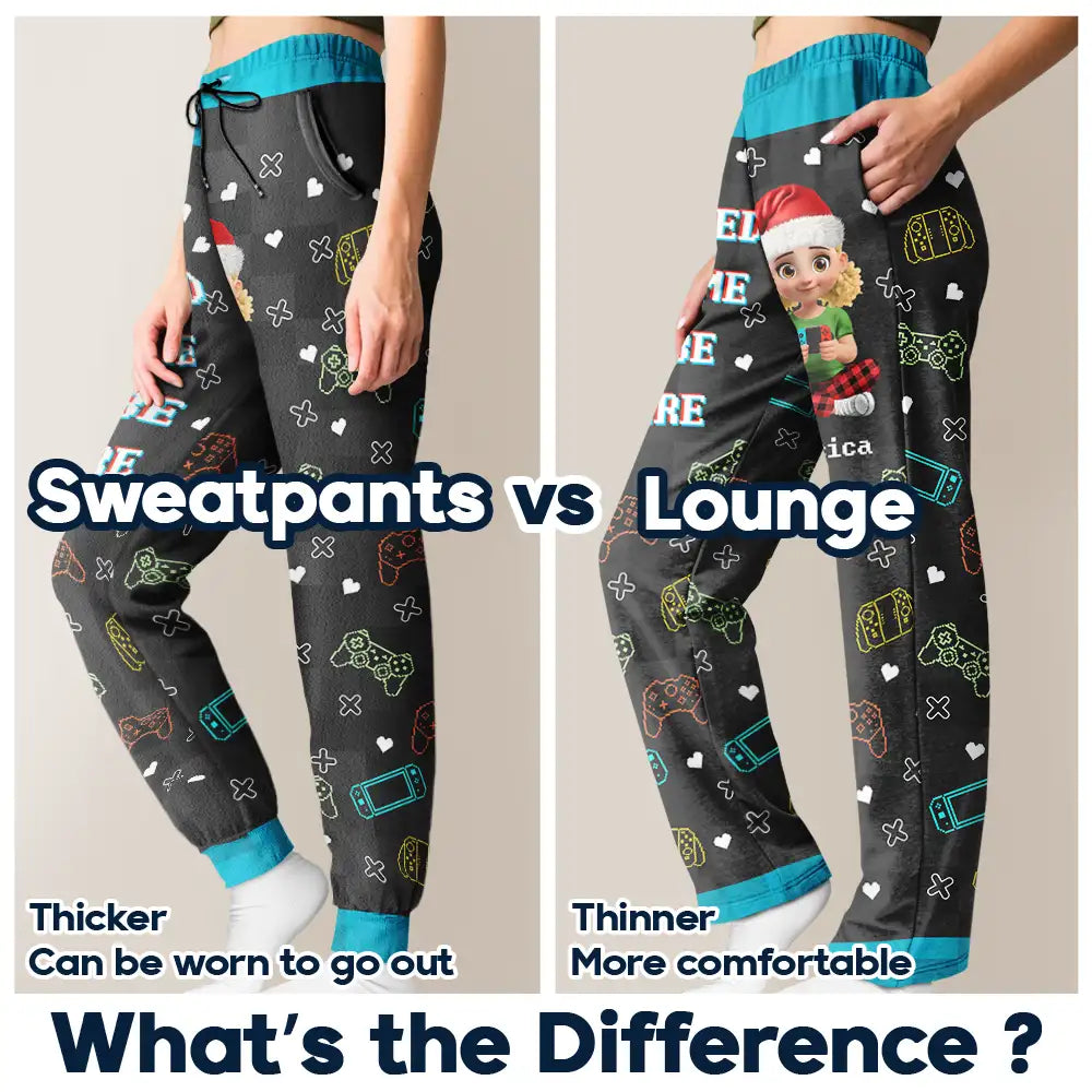 Gift For Kids,Gift For Son,Gift For Daughter,Happy,Dog Lovers,Cat Lovers - I'm Gaming Do Not Disturb - Personalized Pajama Pants