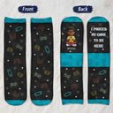Gift For Kids,Gift For Grandkids,Dad,Children,Happy,Christmas - I'm Gaming Do Not Disturb - Personalized Socks