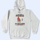 Gift For Husband,Gift For Men,Gift For Grandpa,Gift For Father,Dad's Hobby,Funny,Happy - I’m Into Fitness, Fit’ness Beer In My Belly - Personalized T Shirt