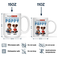 Gift For Grandpa, Grandpa, Grandkids, Retirement  - I'm Not Retired I'm A Full-Time - Personalized Mug