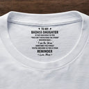 Gift For Daughter,Gift For Grandkids,Gift For Women,Gift For Men,Happy,Top Market - If Fate Whispers To You Daughter - Personalized T Shirt