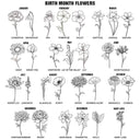 New baby, New Dad, New Mom, Gift For Kids, Happy - Birth Flowers A Mom And Her Baby Forever Linked Together - Personalized Embroidered Knitted Baby Blanket
