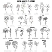Gift For Kids, Gift For Grandkids - Birth Month Flower Blooms - Personalized Musical Wooden Easter Egg Shaker