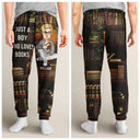 Just A Girl Who Loves Books - Personalized Pajama Pants