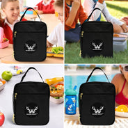 Custom Photo Funny Kid And Name - Personalized Kids Lunch Bag