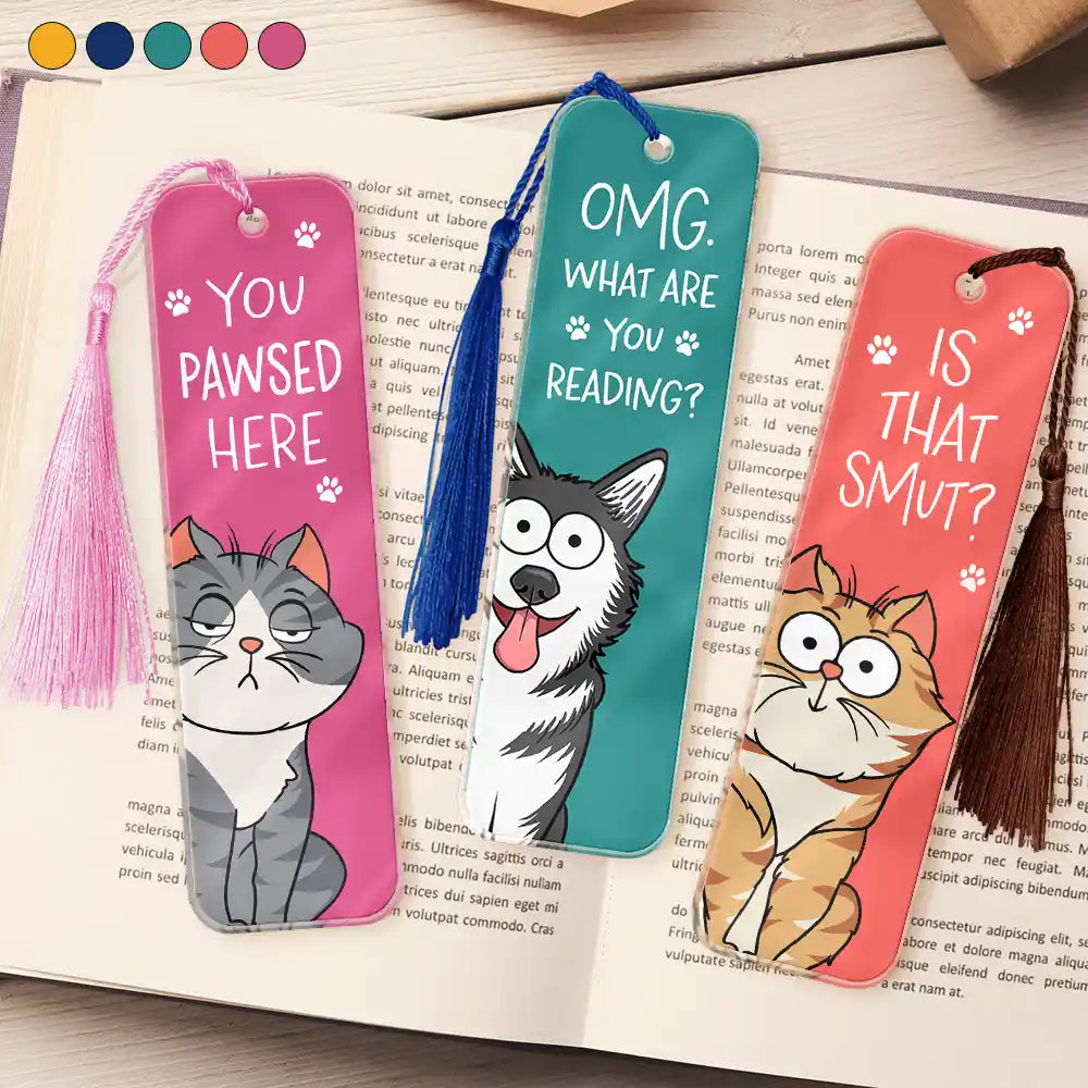 Is That Smut Pet Lovers - Personalized Acrylic Bookmark