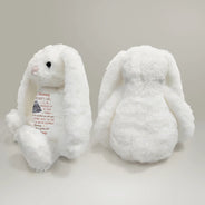 Happy,Gift For Wife,Parents,Gift For Mother,New baby,New Mom,Pregnant Mom - Custom Photo This Mother's Day I'll Be Snuggled Up In Your Tummy - Personalized Soft Toy Bunny