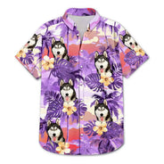 Gift For Father,Summer - Custom Photo Beach Summer Tropical Fun Face Vacation Vibe - Personalized Hawaiian Shirt