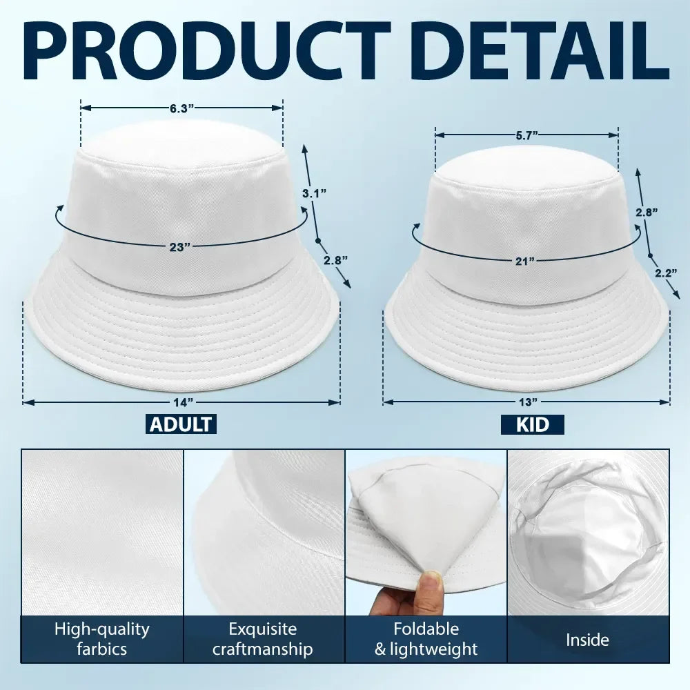Proud Dog Mom Dog Dad - Personalized Bucket Hat