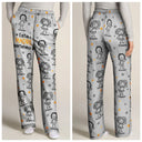 Gift For Women,Gift For Men,Parents,Gift For Mother,Gift For Grandpa,Gift For Father,Gift For Grandma,Gift For Grandparents,Love,Spanish - Este Abuelo Esta Abuela Este Papá Esta Mamá Pertenece A - Pantalón De Pijama Personalizado