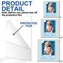 Pet Lovers,Pet Mom,Pet Dad,Dog Lovers,Dog Mom,Dog Dad,Happy,Christmas,Top Market - Custom Photo A Girl & Her Dogs Unbreakable Bond Toy Box - Personalized Custom Shaped Acrylic Ornament