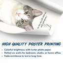 Dog Lovers, Pet Lovers, Cat Lovers, Sad, Memorial - Custom Photo Realistic Watercolor Art Memorial Dog Cat If Love Alone Could Have Kept You Here - Personalized Poster